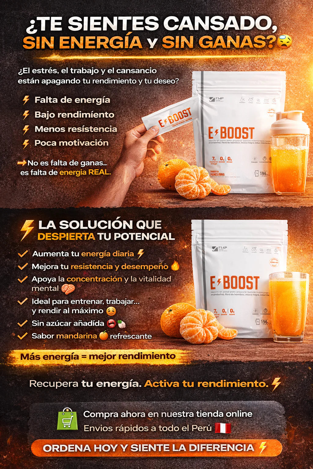 E-BOOST –VIGORIZANTE NATURAL