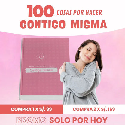 100 COSAS PARA HACER CONTIGO MISMA|ENVÍO GRATIS